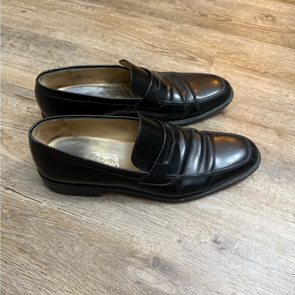 Salvatore Ferragamo • Leather Penny Loafers main image 4